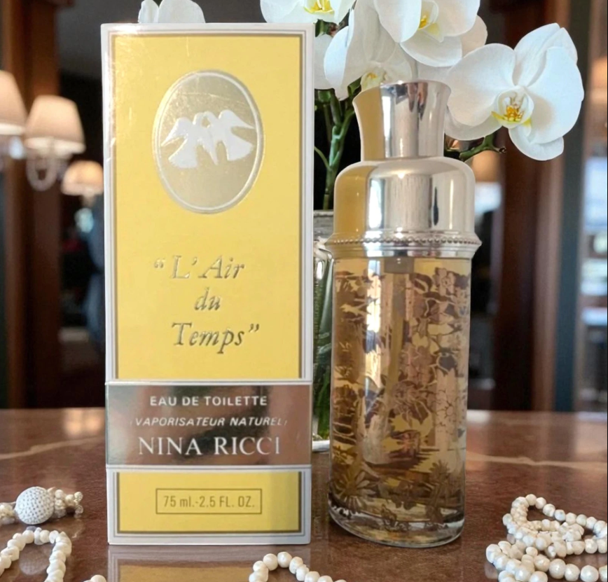 Nina Ricci L’Air du Temps Eau de Toilette 75ml For Women – Rare Vintage Perfume (New in Box)
