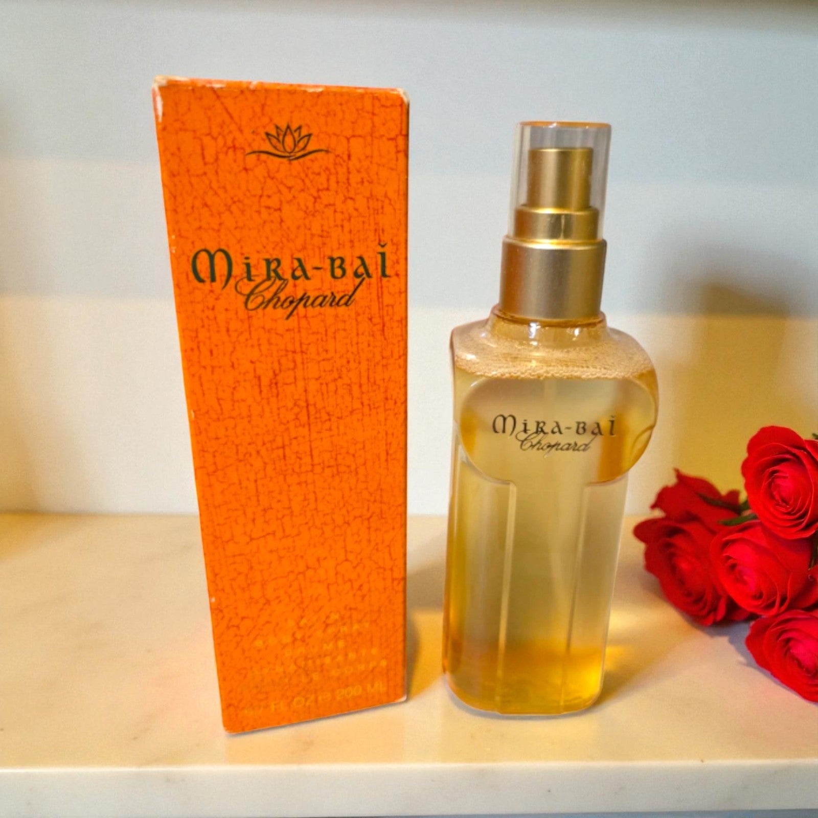 Chopard Mira Bai Satin Body Spray 200ml For Women– Rare Vintage Fragrance (New in Box)