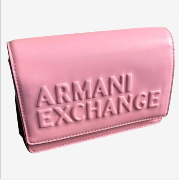 Pink Mini Armani Exchange Shoulder Bag