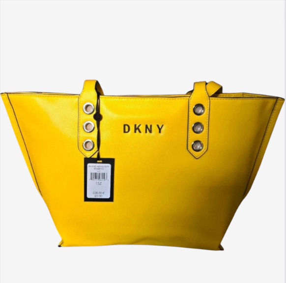 DKNY Sun Yellow Tote Bag for Women – Brand New Designer Handbag