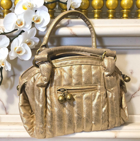 Beautiful Gold Armani Bag – Genuine & New (RRP £289)