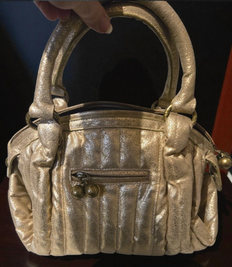 Beautiful Gold Armani Bag – Genuine & New (RRP £289)